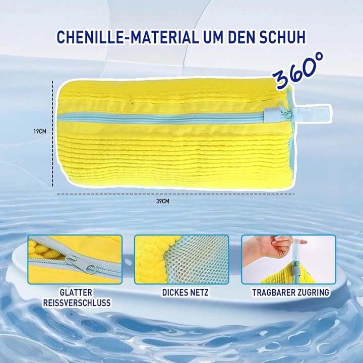 Produktbild Swissdetector Schuhwaschbeutel