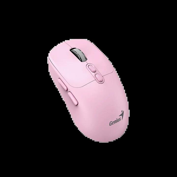 Produktbild Genius NX-8080S pink / Optische Funkmaus / 1600 dpi / Copilot / 7 Tasten / 1x AA (Kabellos)