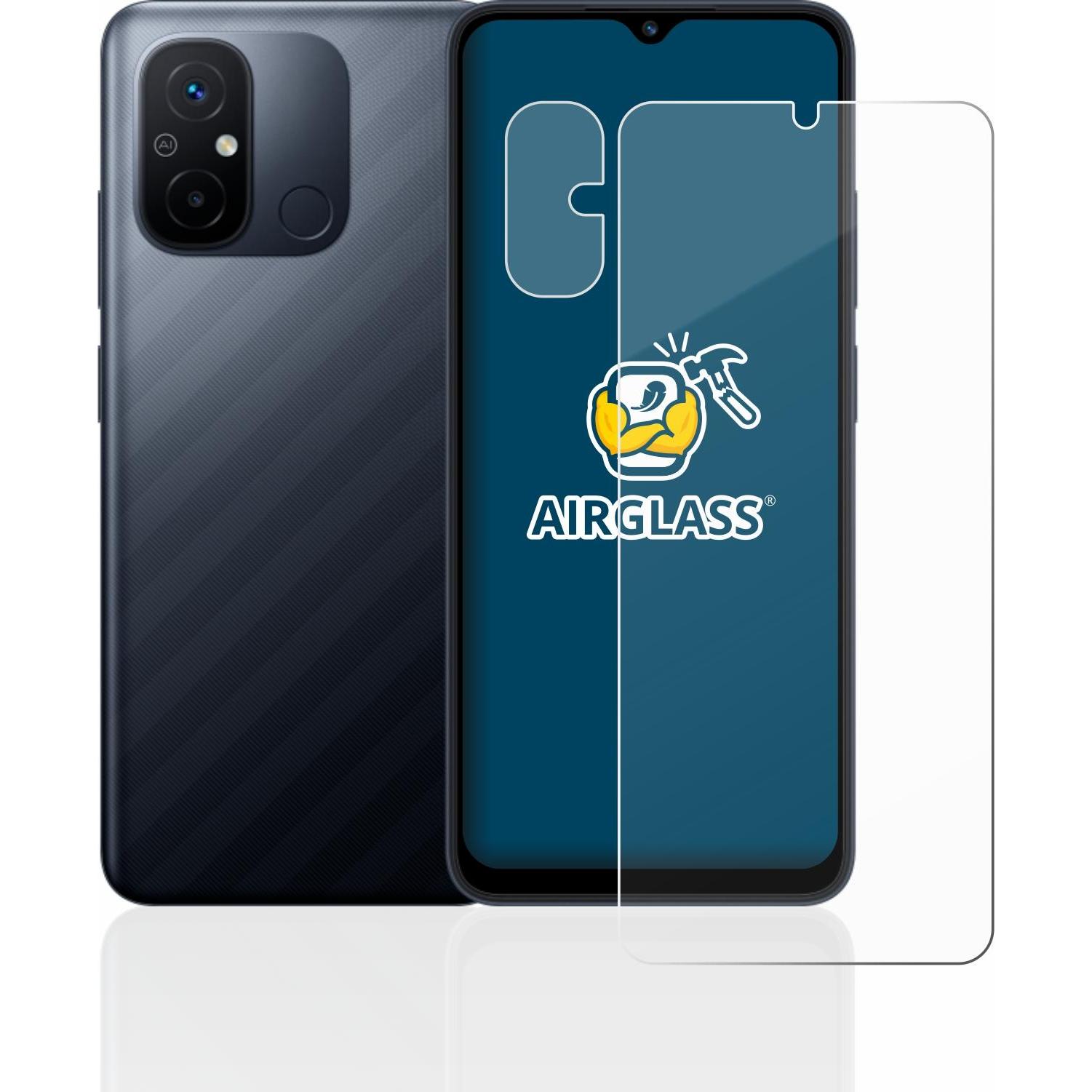 Thumbnail - BROTECT AirGlass Panzerglasfolie (1 Stück, Xiaomi Redmi 12C), Smartphone Schutzfolie, Transparent