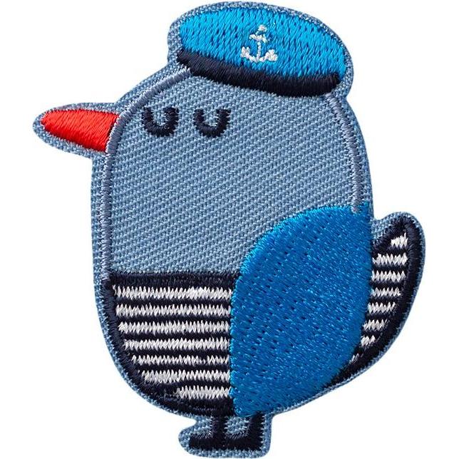 Mono Quick Matrose Möwe, Applikationen, Blau