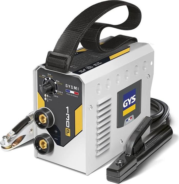 GYS GYSMI 130P Machine à souder Electrode de soudage Onduleur avec Potentiomètre (Soudeur à onduleur)