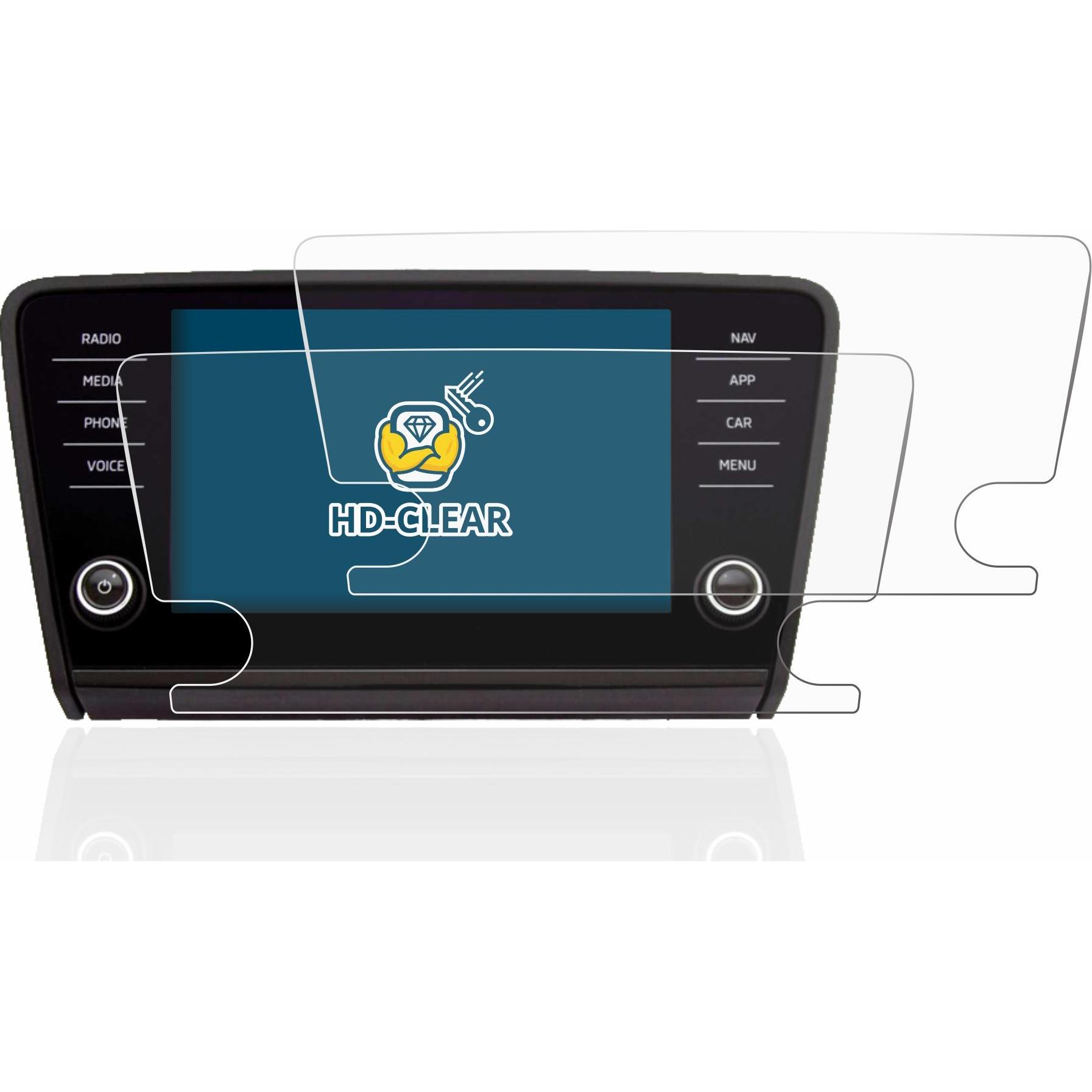 Thumbnail - BROTECT, Fahrzeug Navigation Zubehör, Schutzfolie Displayschutz Klar