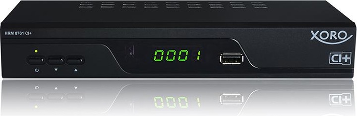 Produktbild Xoro HRM 8761 (DVB-C, DVB-T2, CI+-Schacht, CI-Schacht)