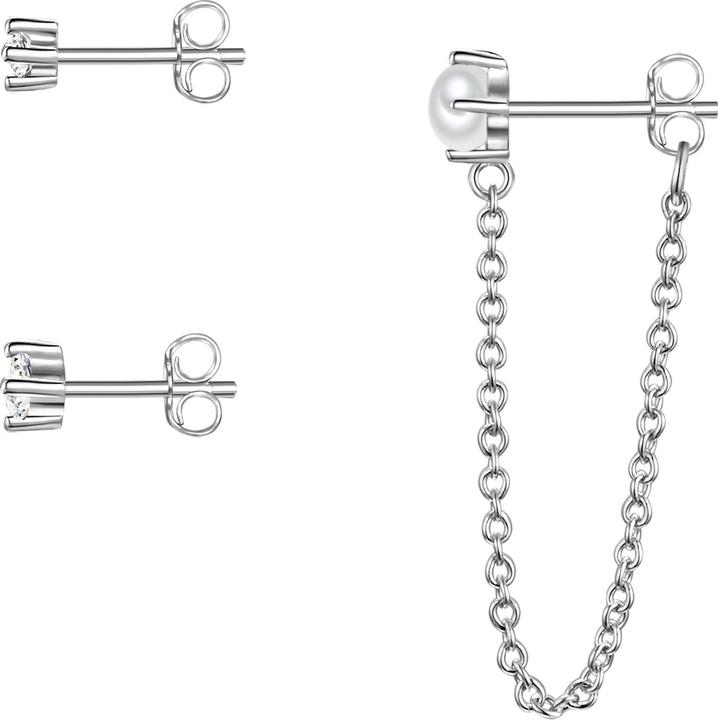 Image du produit Glanzstücke München Femme argent sterling perle d'eau douce de culture argent - 26627 (Argent Sterling)