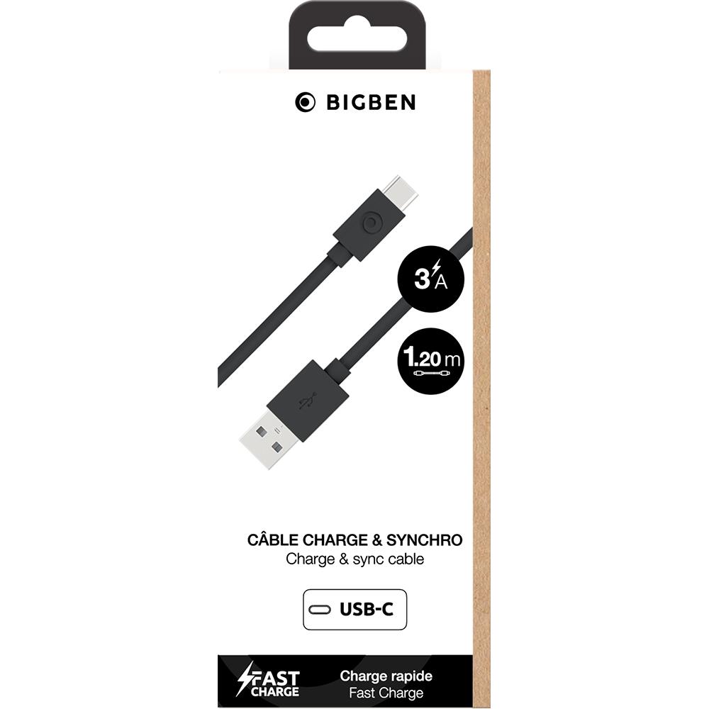 Thumbnail - Bigben CBLAC1M2RB (1.20 m, USB 3.2 Gen 1), USB Kabel