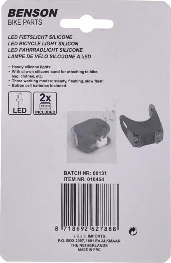 Produktbild Benson Fahrrad Licht Profi