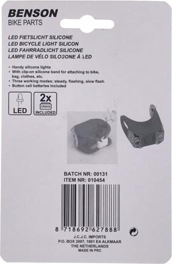Produktbild Benson Fahrrad Licht Profi