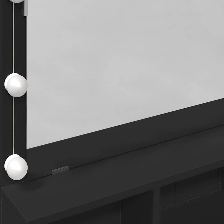 Image du produit VidaXL Coiffeuse avec éclairage LED (80 x 41 x 134,5 cm)
