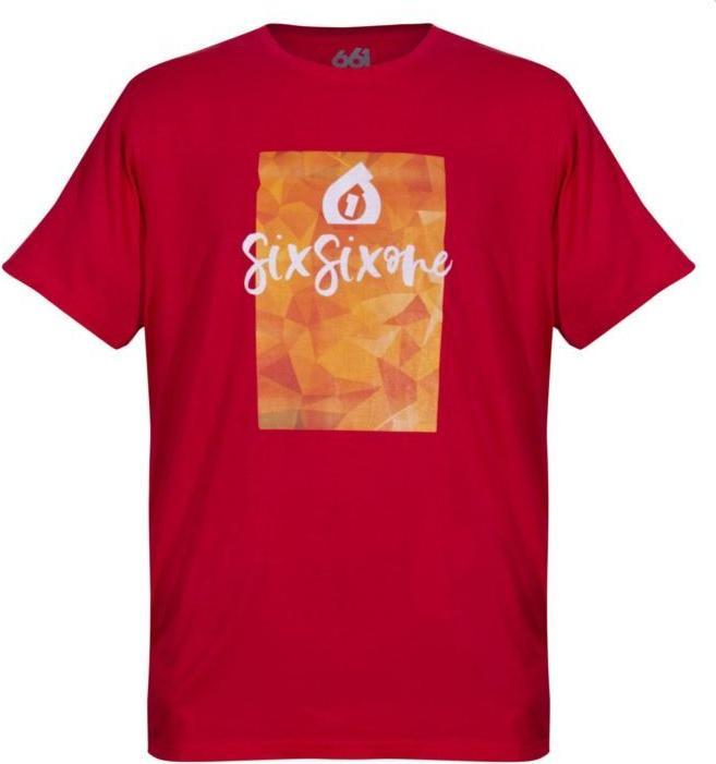 Produktbild Six Six One 661 SCRIPT T-Shirt red M (M)