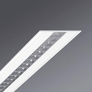 Regiolux, Applique + Plafoniera, Apparecchio LED Louvre 31W 4000K 4300lm Conv 7101/0506660 (4300 lm)
