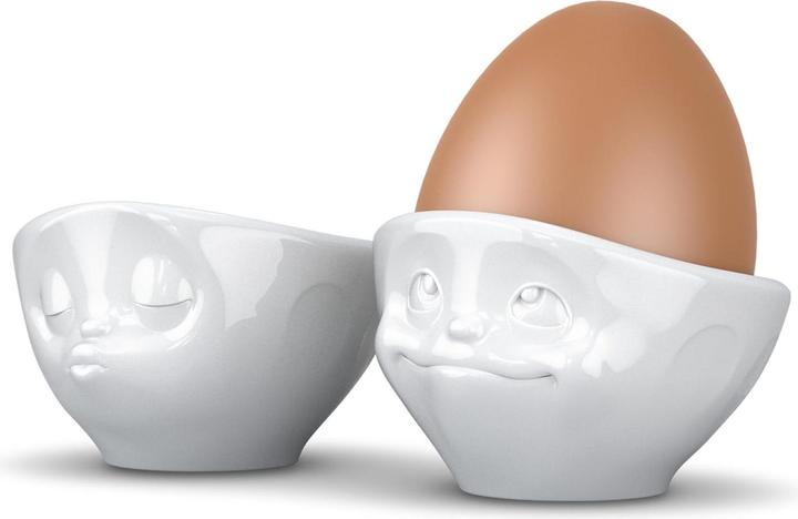 Produktbild 58 Products 4er-Set Eierbecher Küssend & Verträumt & lecker & Och Bitte (4x)