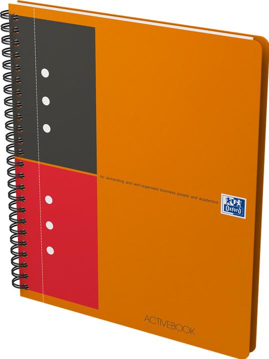 Actual product image Oxford Activebook (A5+, Lined, Soft cover)
