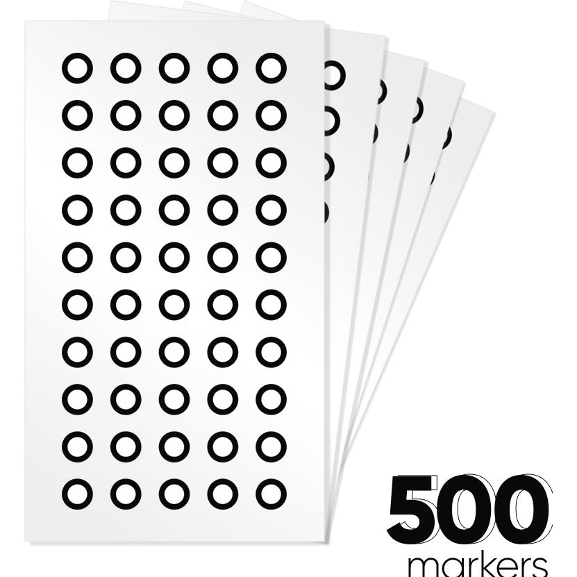 3DMakerpro Reflective Inner-Diameter Markers, Scanner 3D