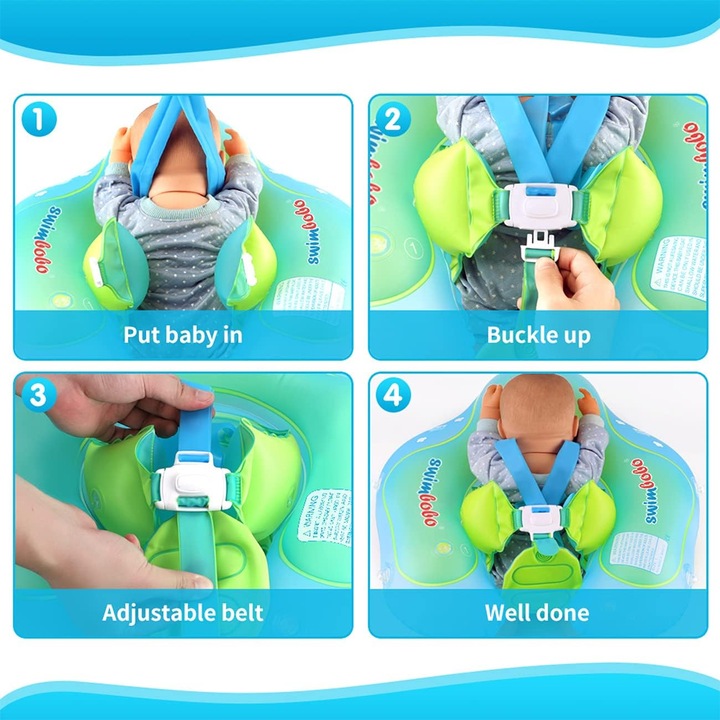 Produktbild Neusky Babyschwimmring mit Sonnendach
