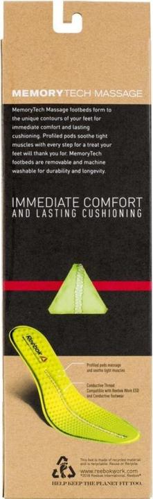 Actual product image Reebok Memory Tech Massage RBMT Insole