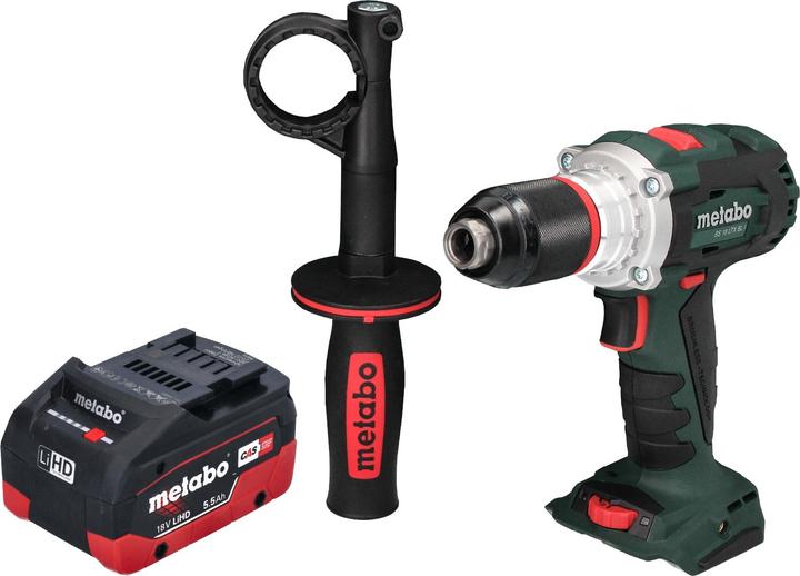 Actual product image Metabo BS 18 LTX BL I Cordless drill driver 18 V 130 Nm brushless + 1x LiHD battery 5.5 Ah - without