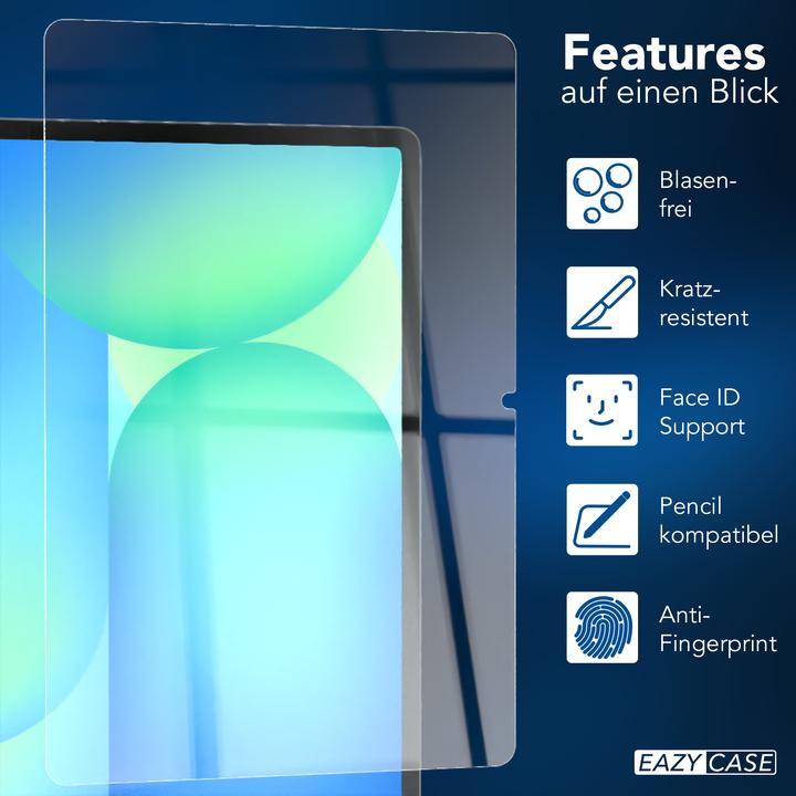 Produktbild EAZY CASE Tablet Schutzglas für Samsung Galaxy Tab S10 FE Plus (1 Stk., Samsung Galaxy Tab S10 FE)