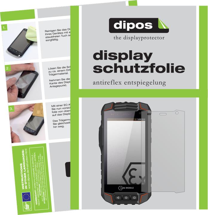 Pellicola Protettiva per Gigaset GS3 Protezione Vetro Flessibile 9H dipos