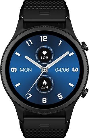 Actual product image Noise NoiseFit Halo Smartwatch Statement Black (42 mm)