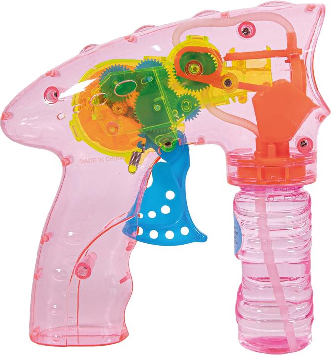 Immagine prodotto John Pistola spara-bolle LED 55ml liquido assortito.