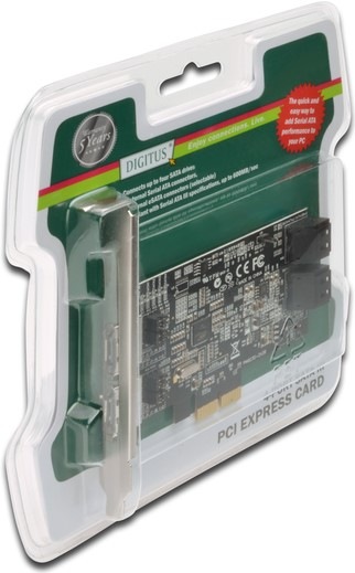 Produktbild Digitus 4-Port SATA 3 PCI-E Karte