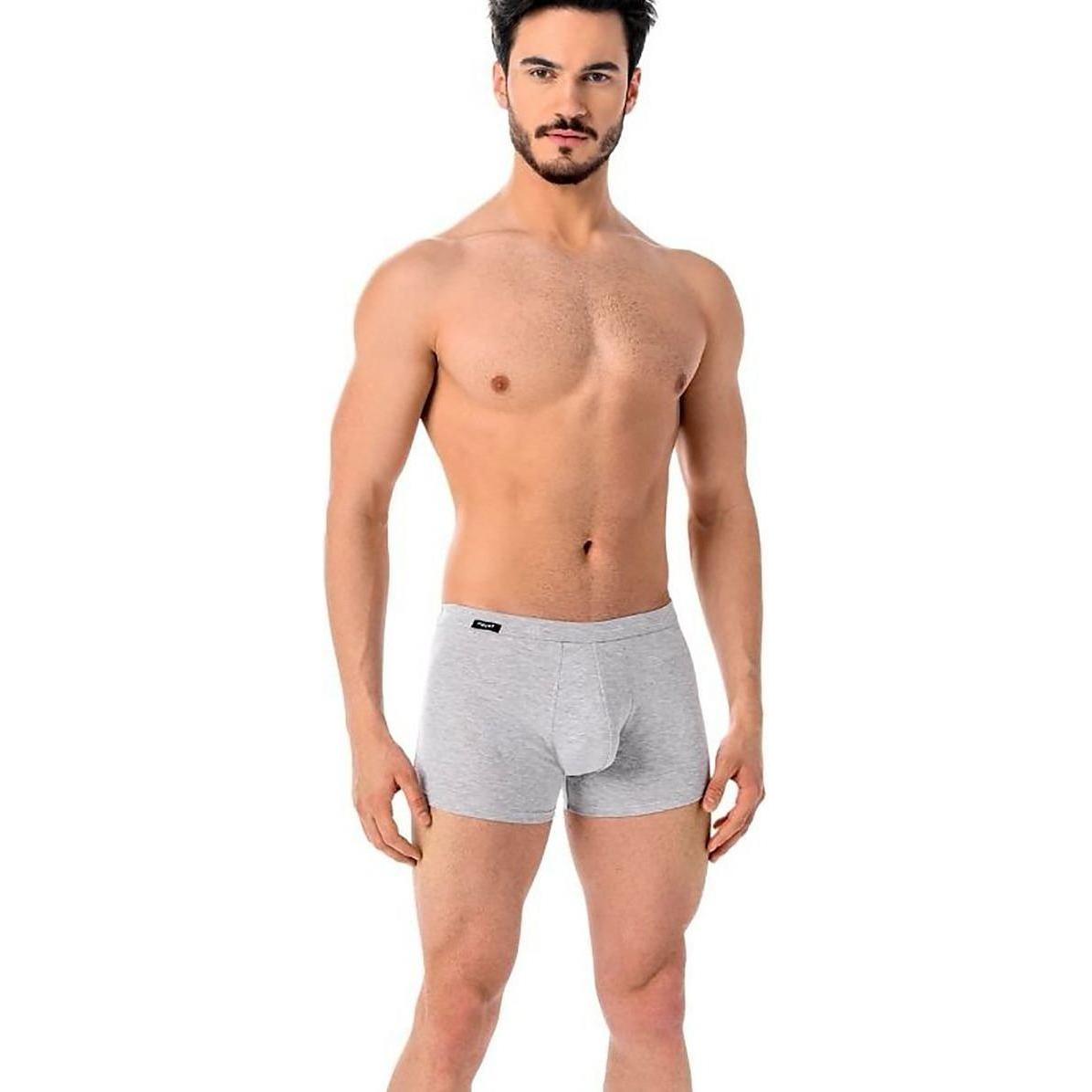 Teyli, Herren, Unterhosen, Boxershorts, Grau, (XXL)