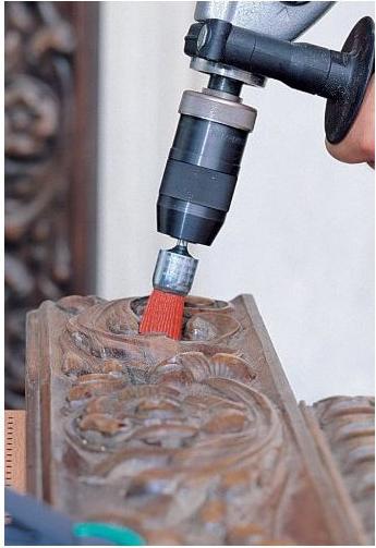 Produktbild wolfcraft 1 Nylondraht-Pinselb. aggr. S=6-kt ø25mm (80)