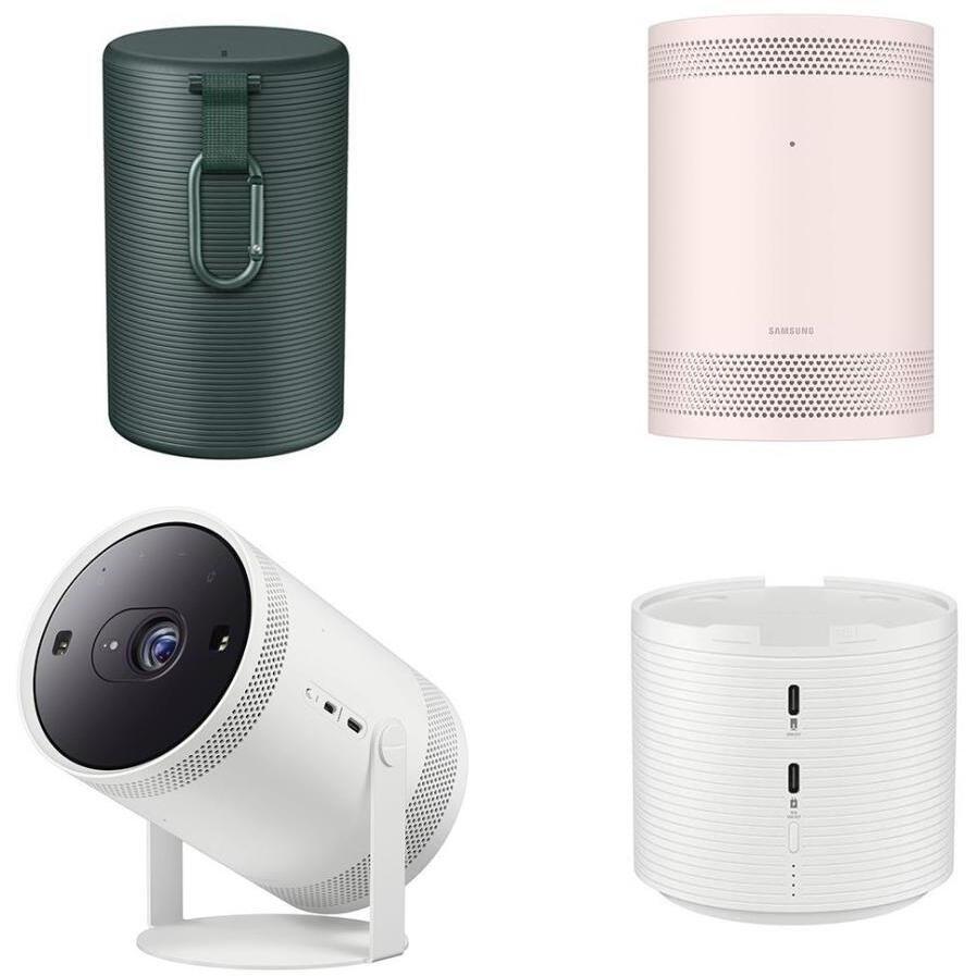 Samsung The Freestyle (Gen 2) 30-100" balta/roza - Projektora komplekts, Accessori per videoproiettore, Multicolore