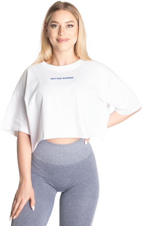 Image du produit Better Bodies Tee With Love - Blanc/Bleu (M)