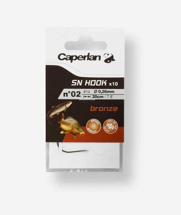 Actual product image Caperlan Leader hooks for peaceful fishing