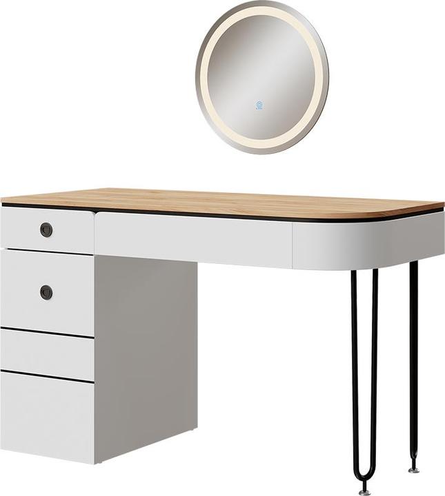 Produktbild Vicco Mia mit LED-Spiegel (120 x 55 x 77 cm)