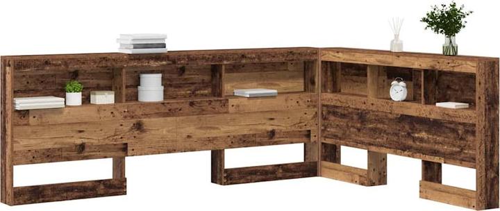 Actual product image vidaXL Headboard with bookshelf