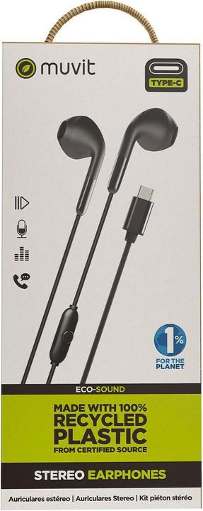 Actual product image Muvit Kopfhörer for Change E58 (Cable)
