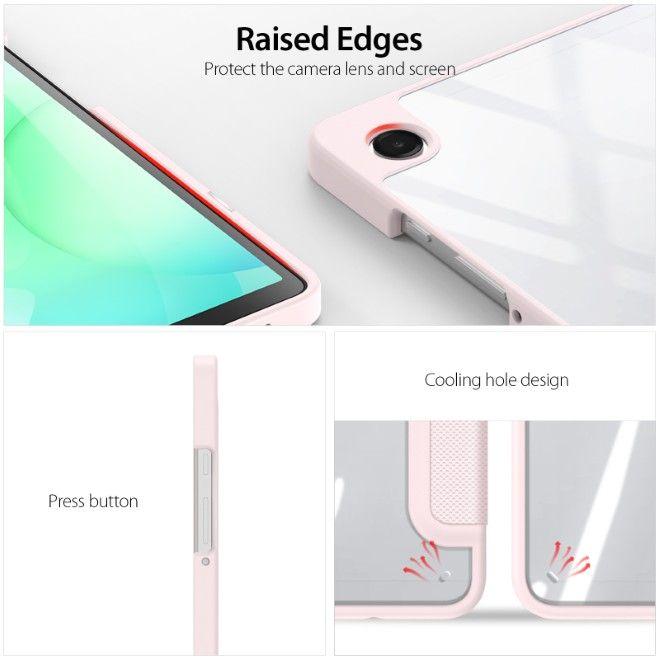 Produktbild Samsung Galaxy Tab A11 8.7" - Ducis Toby Series, Pink (Samsung Galaxy Tab A11, Samsung Galaxy Tab A9)