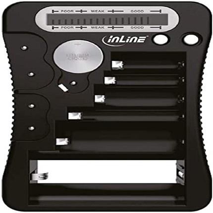 Image du produit InLine Testeur de batterie avec écran LCD