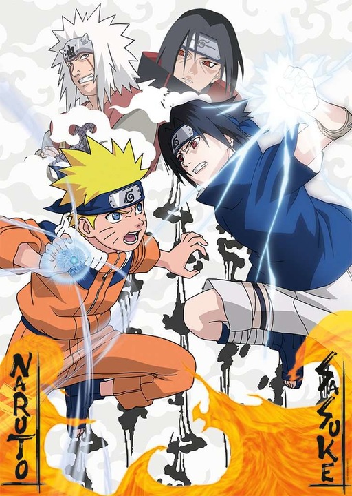 Produktbild Nathan Naruto vs. Sasuke (1000 Teile)