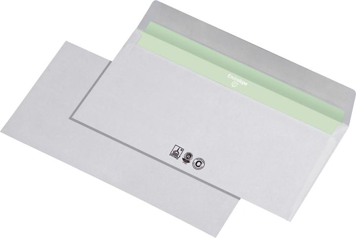 Actual product image Mailmedia Envirelope envelopes DIN long without window white 1.000 pcs. (DIN long (11 x 22 cm), 1 x)