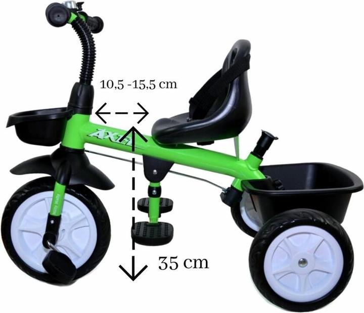 Produktbild Mally Kinderwagen Milly Axel grün