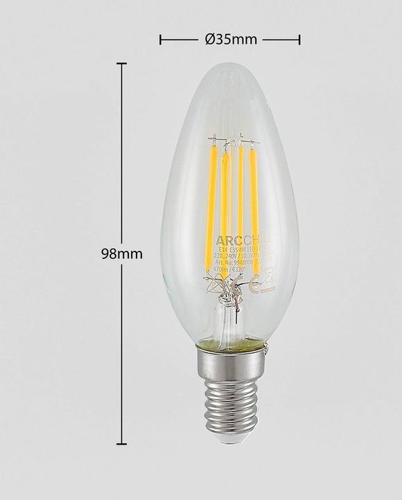 Image du produit Arcchio E14 4W (E14, 470 W, 470 lm, 1 x, E)