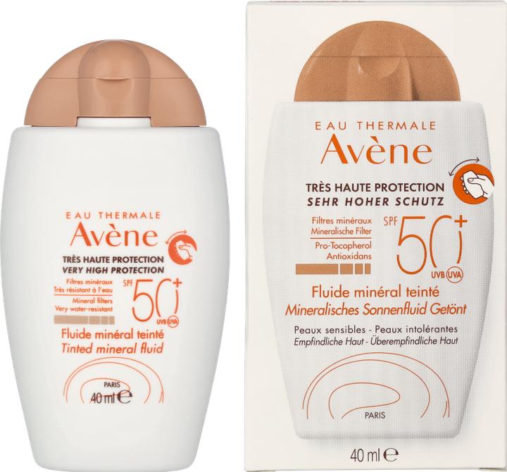 Immagine prodotto Avène Fluido solare minerale colorato SPF50+ (Crema solare, SPF 50+, 40 ml, 71 g)
