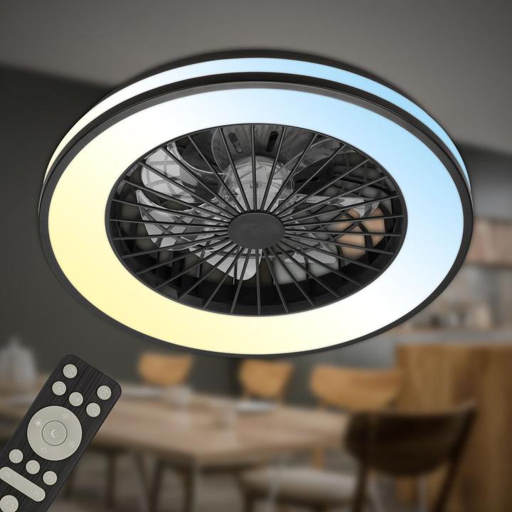 Produktbild Briloner CCT Deckenleuchte mit Ventilator