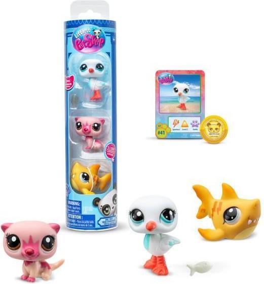 Image du produit Bandai LPS Tube avec 3 Pets & acces. 4+