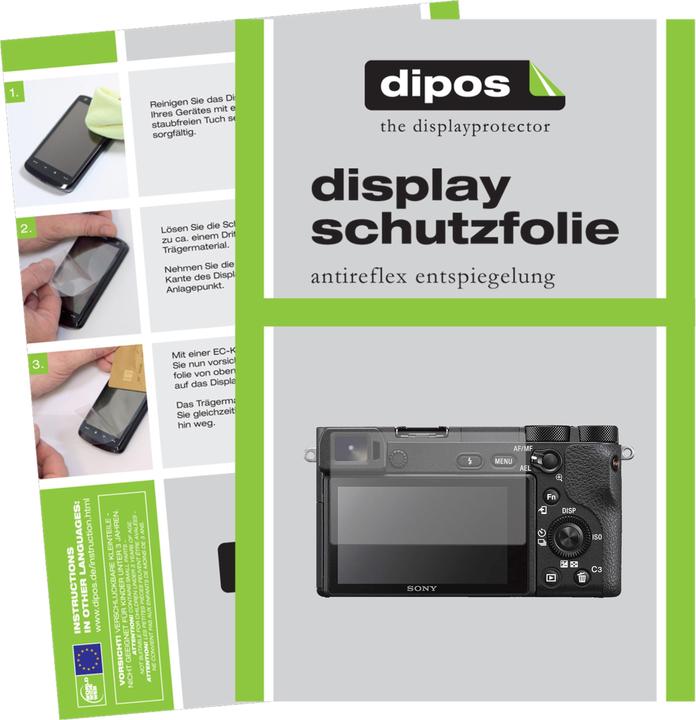 Dipos Film de Protection d’écran Anti-reflet (Protecteur d'écran, Alpha 6600)