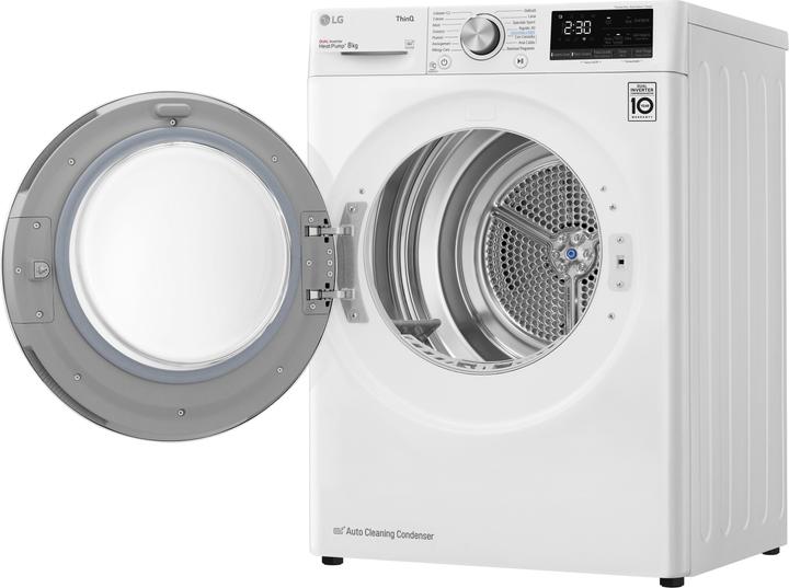 Image du produit LG RH80V9AVHN Sèche-linge 8 kg chargement frontal (8 kg, Droite)