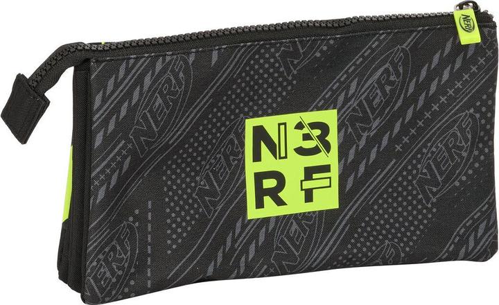 Image du produit Nerf Dreifaches Mehrzweck-Etui Get Ready Schwarz 22 X 12 X 3 Cm