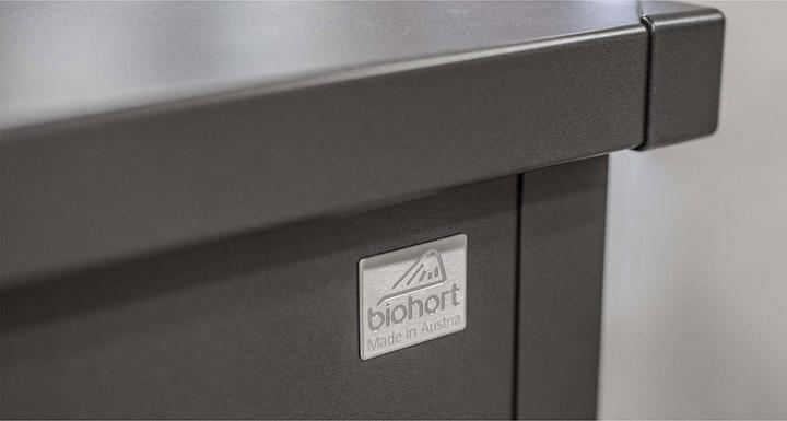 Actual product image Biohort LeisureBox 160, dark gray metallic