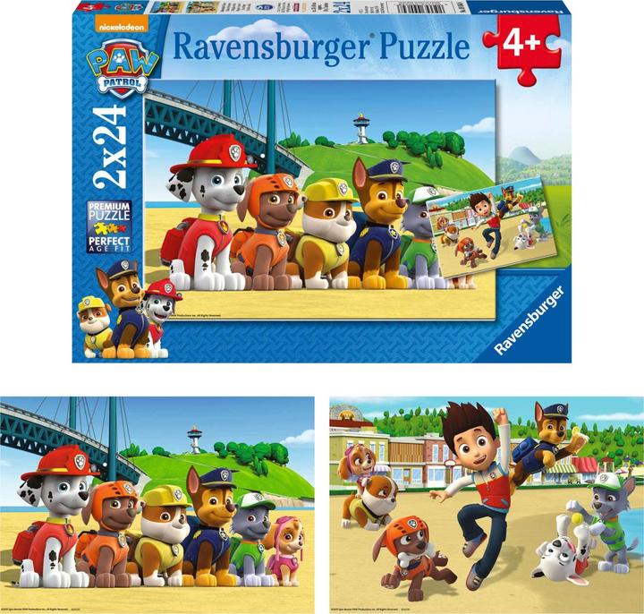 Produktbild Ravensburger Paw Patrol - Brave Dogs (24 Teile)