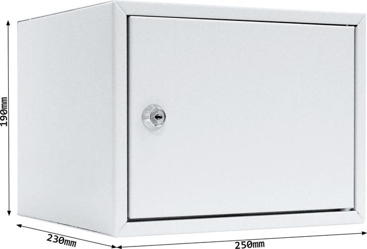 Actual product image Rottner Valuables compartment Home Case 2 cylinder lock (10 l)