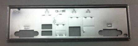 Image du produit Supermicro Serveur ZUB I/O Shield MCP-260-00042-0N