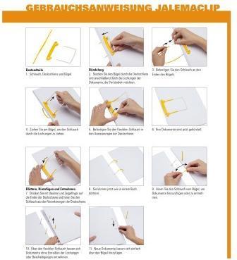 Actual product image Jalema Avanti loose-leaf binder Use for paper format: DIN A4 Material: polypropylene (A4, 1x)
